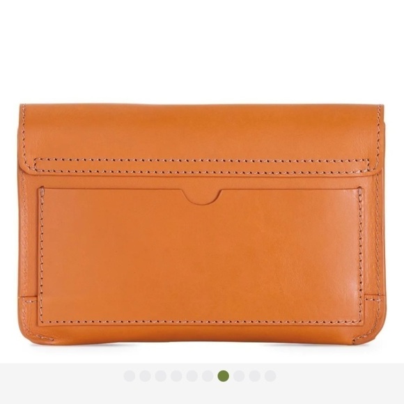 Moral Code Sadie Clutch Cognac NWT - Picture 3 of 16